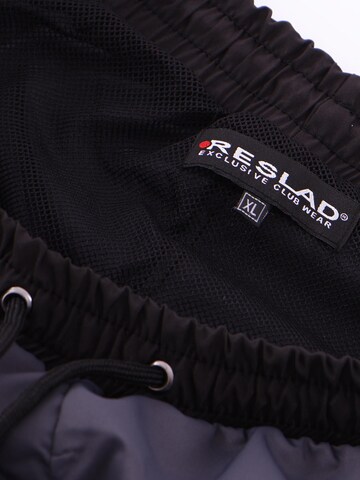 Reslad Badeshorts 'Badeshort mit Reißverschluss' in Grau