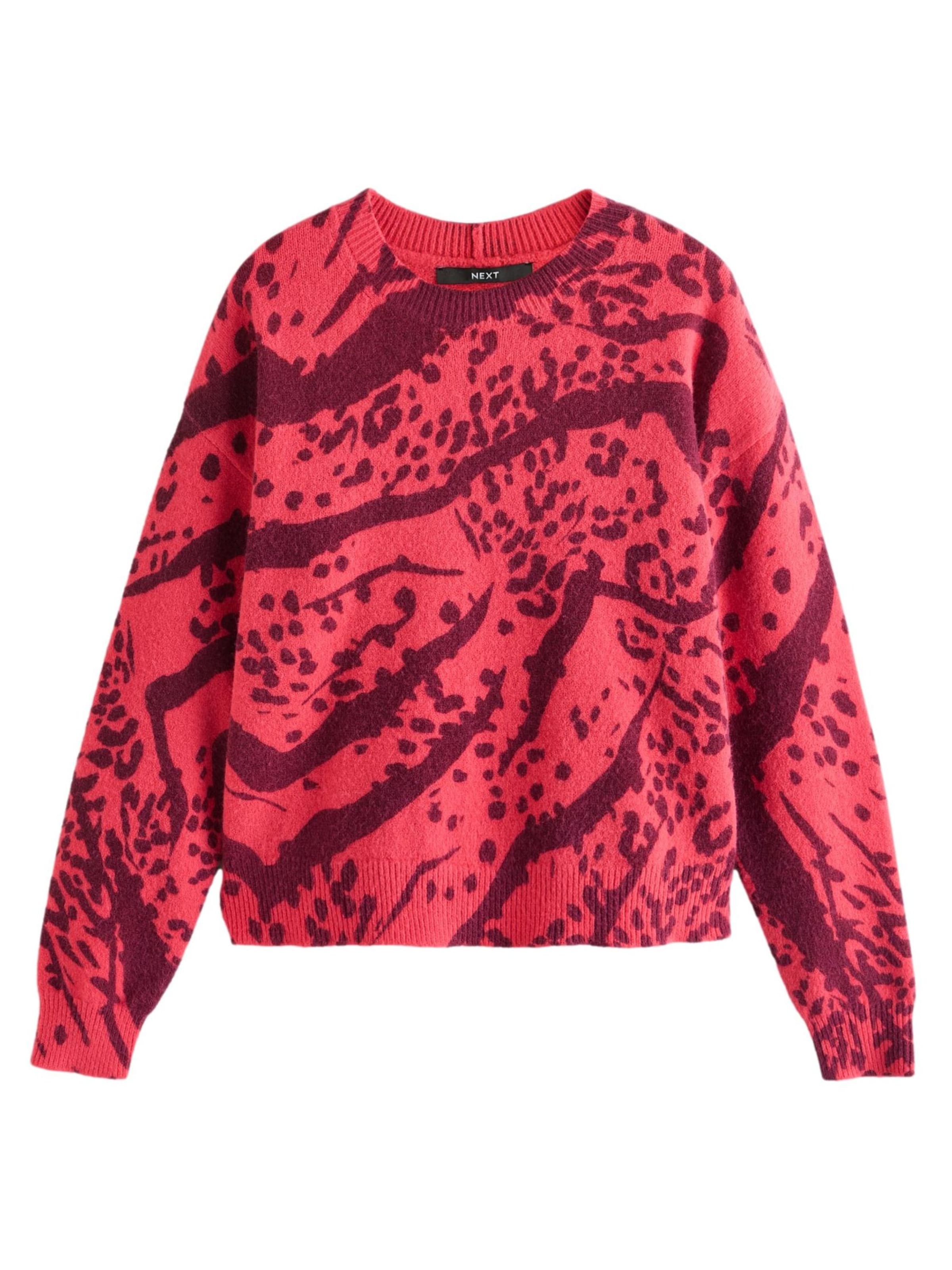 Next Sveter - Červená: predná strana