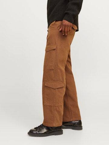 JACK & JONES Regular Cargobroek 'BILL RUSH' in Bruin