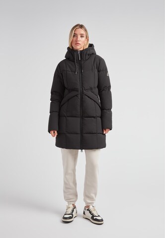 Manteau d’hiver 'Black Star' JACK1T en noir