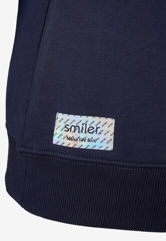 smiler. Sweatshirt 'Cuddle' in Blue