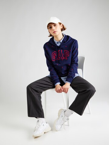 GAP Sweatshirt 'HERITAGE' in Blau