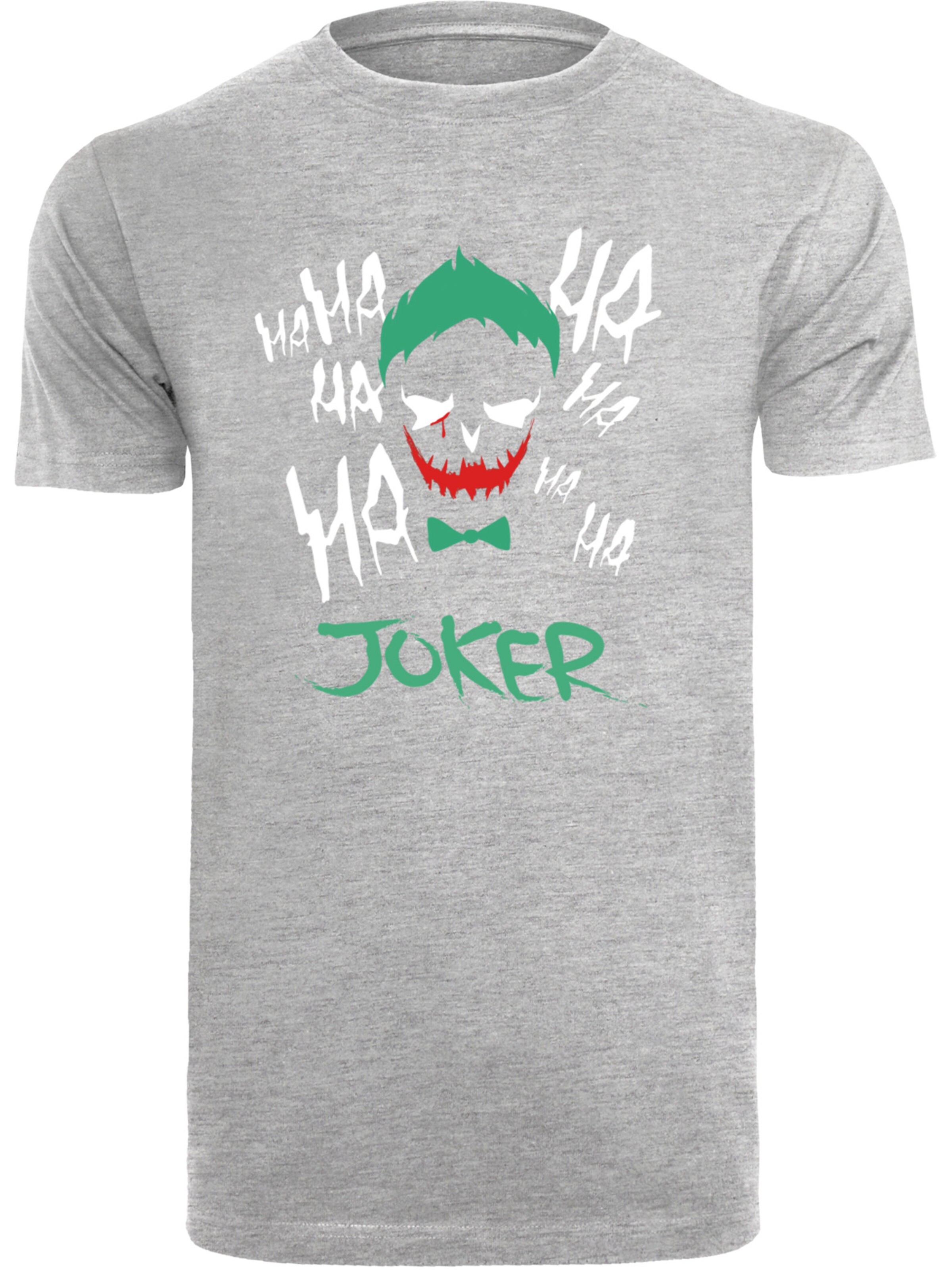 F4NT4STIC Shirt in Grijs: voorkant