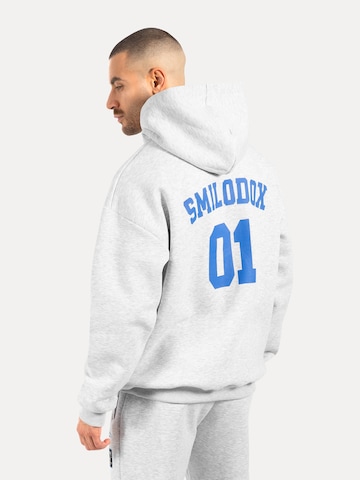 Sweat-shirt 'Rayk' Smilodox en gris