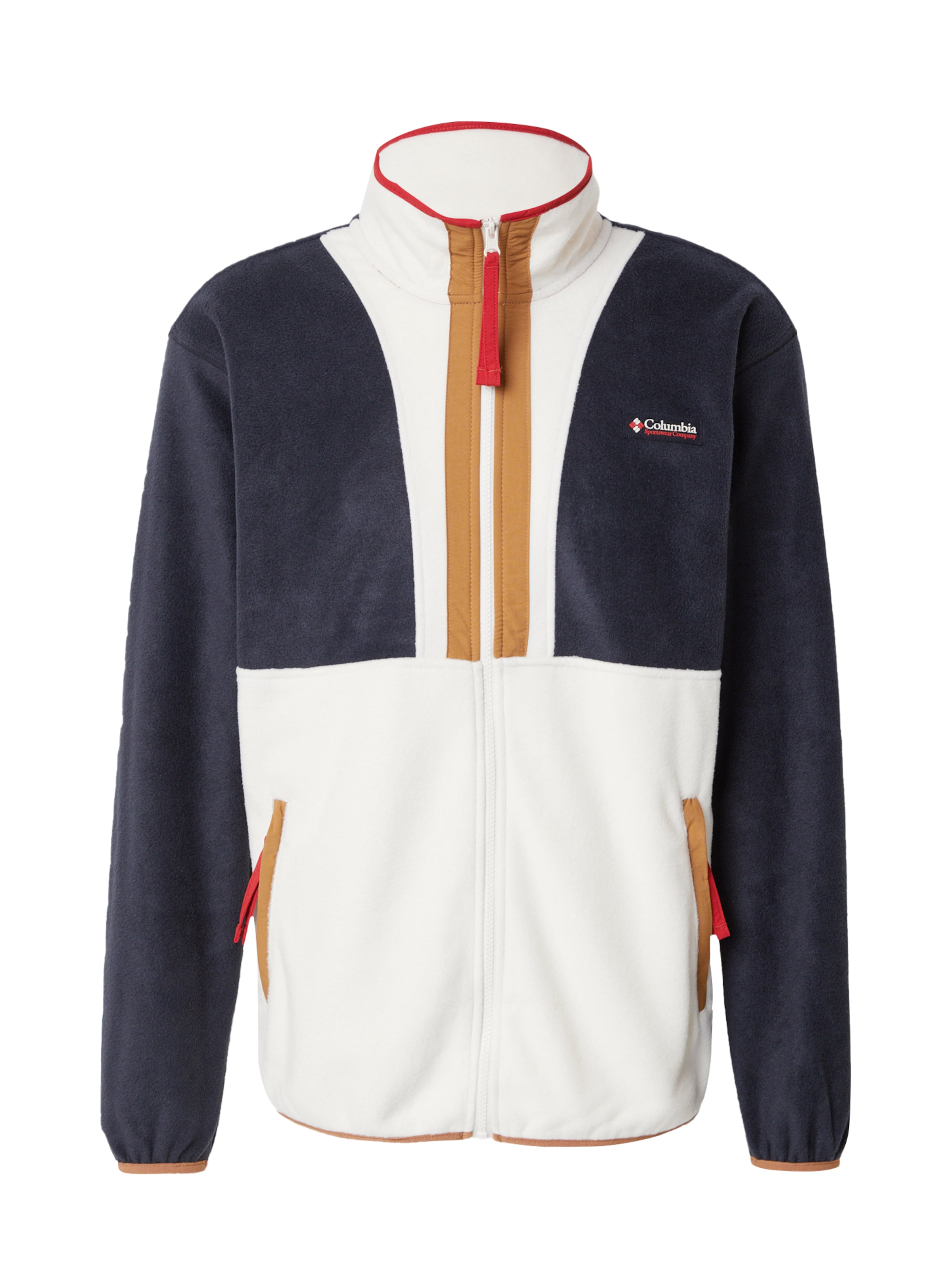 Jachetă  fleece funcțională 'Backbowl II' de la COLUMBIA pe negru: față