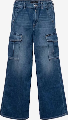 REPLAY & SONS Wide leg Jeans in Blue: front