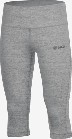 JAKO Workout Pants in Grey: front