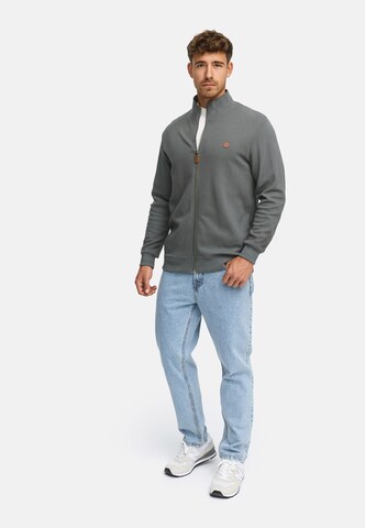 INDICODE JEANS Sweatvest 'Guadalupe' in Grijs