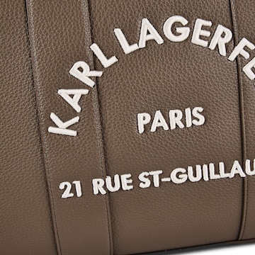 Karl Lagerfeld Handtasche in Braun