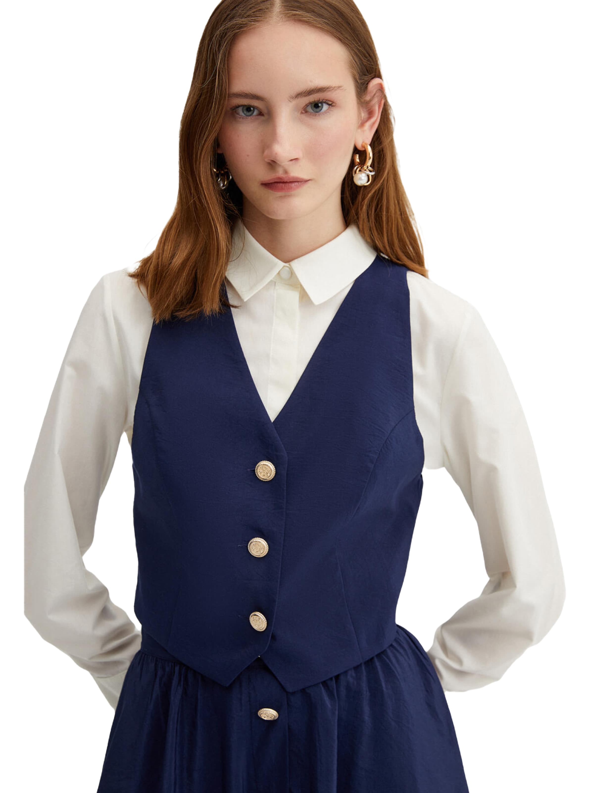 Touche Prive Kostuum 'Damm' in Blauw