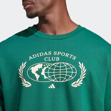 ADIDAS PERFORMANCE - Sweatshirt de desporto 'Sports Club' em verde