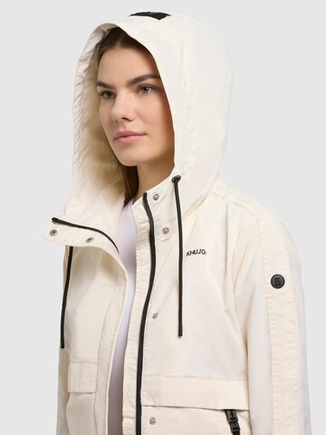Giacca di mezza stagione di khujo in bianco