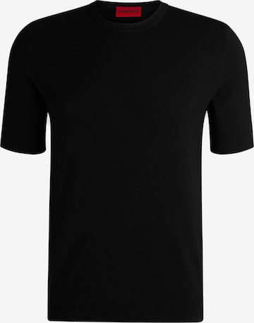 HUGO Pullover 'San Carl' in Schwarz: Vorderseite