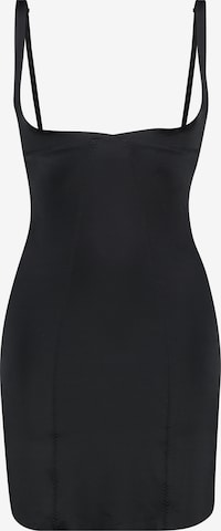 Hunkemöller - Vestido corpete em preto: frente