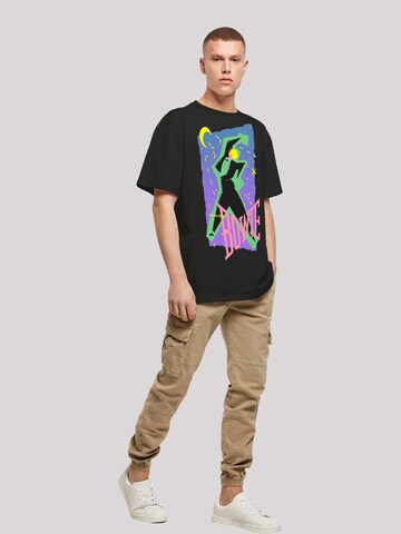 F4NT4STIC Shirt 'David Bowie ' in Zwart