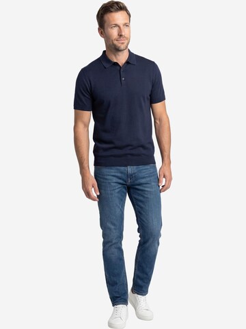 Ragman Shirt 'Basic' in Blue