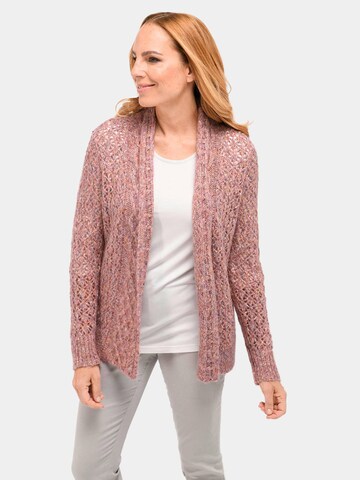 Goldner Strickjacke in Pink: predná strana