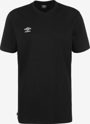 UMBRO Performance Shirt in Black: front