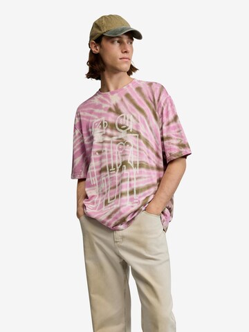 Maglietta di Desigual in rosa: frontale