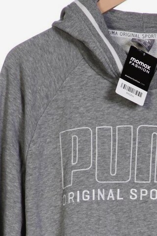 PUMA Sweatshirt & Zip-Up Hoodie in XL in Grey