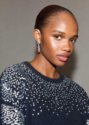 MANGO TEEN Sweater 'Rain' in Blue