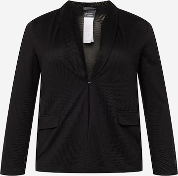 Blazer 'OSTUNI' Persona by Marina Rinaldi en noir : devant