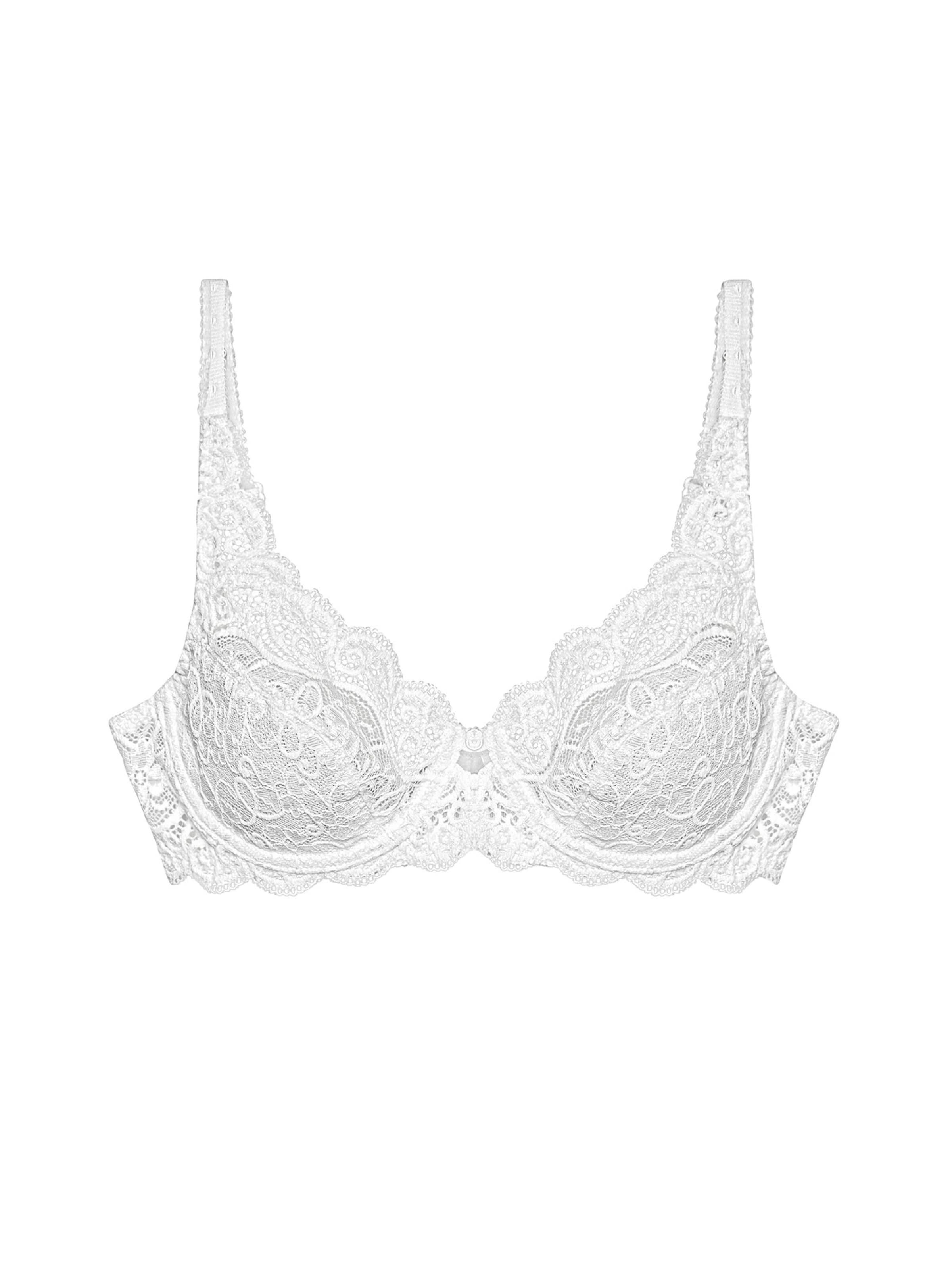 TRIUMPH Triangel BH ' Amourette 300 ' in Wit: voorkant