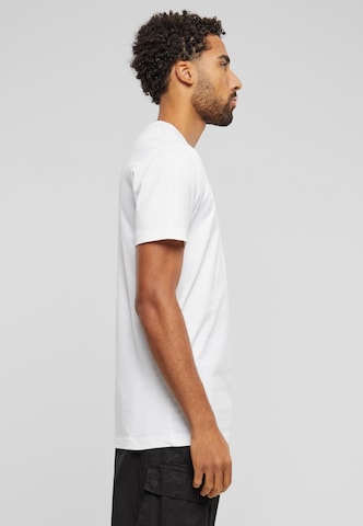 T-Shirt 'Skelett' Mister Tee en blanc