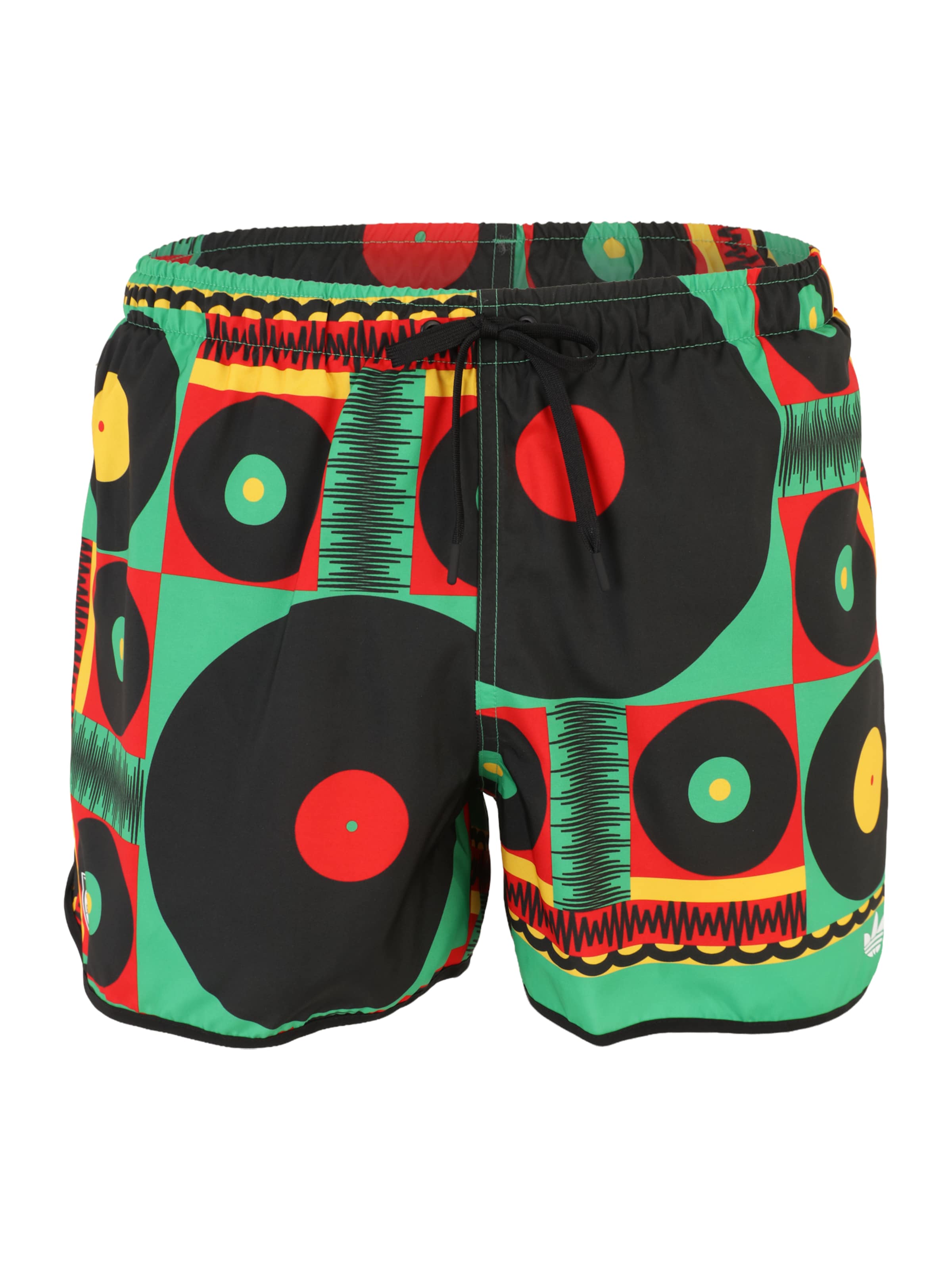 ADIDAS ORIGINALS - Bermudas 'JFF' en verde: frente