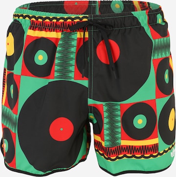 Shorts de bain 'JFF' ADIDAS ORIGINALS en vert : devant