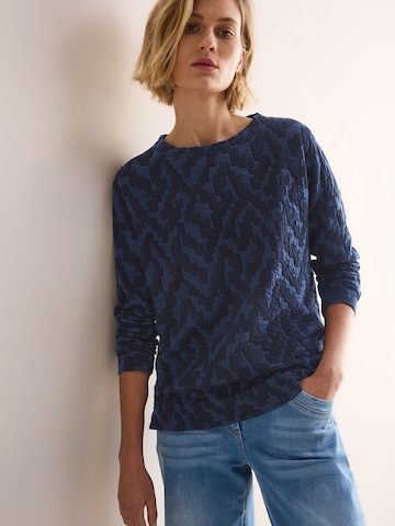 T-shirt CECIL en bleu : devant