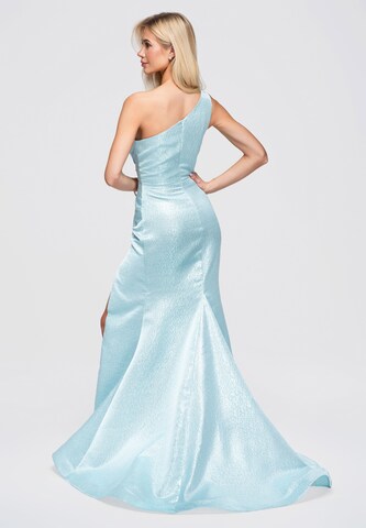 Robe de soirée Ombre en bleu