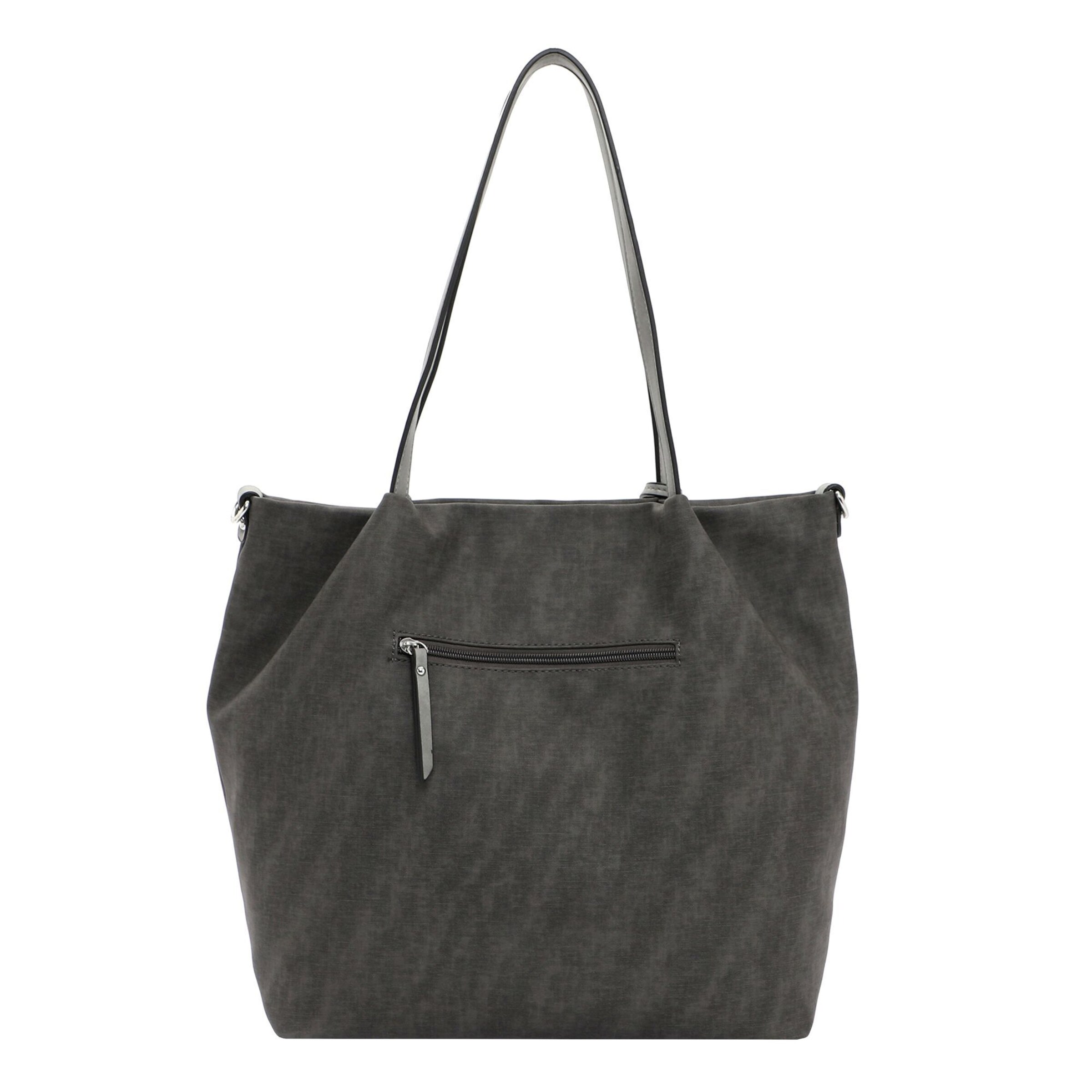 Emily & Noah Shopper táska 'Elke' - szürke