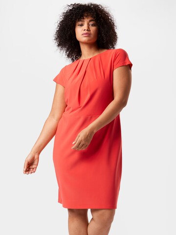 Lauren Ralph Lauren Plus Sukienka 'BRENDA' w kolorze czerwony: przód