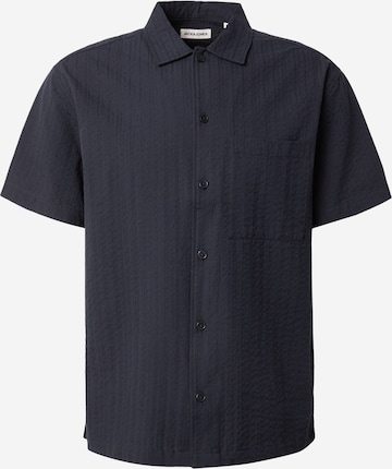 JACK & JONES Regular Fit Hemd 'JWHeaston' in Schwarz: Vorderseite
