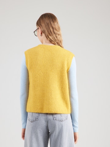 AMERICAN VINTAGE - Cárdigan 'EAST' en amarillo