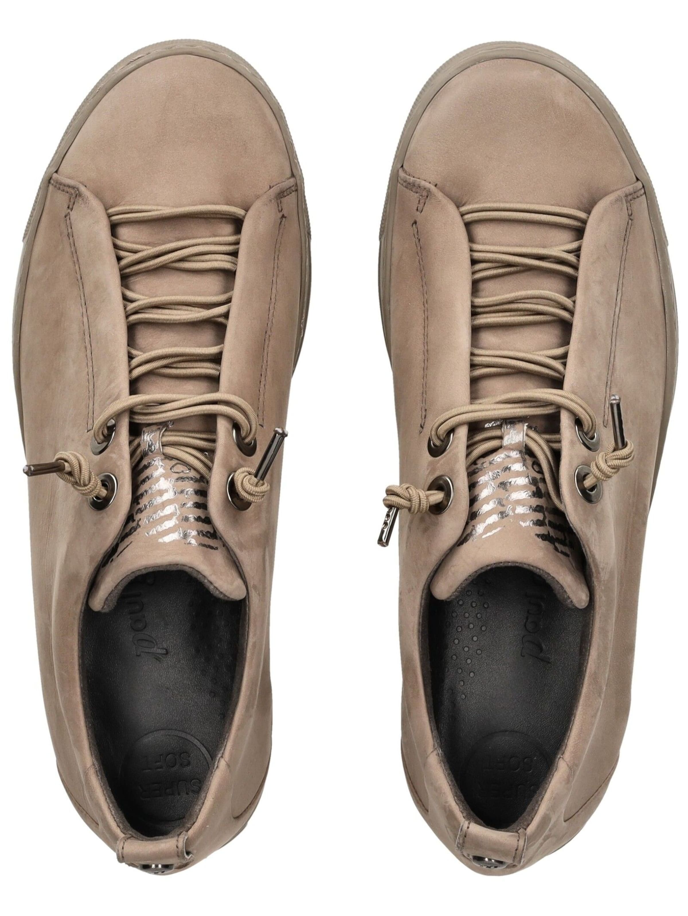 Paul Green Σνίκερ χαμηλό σε μπεζ