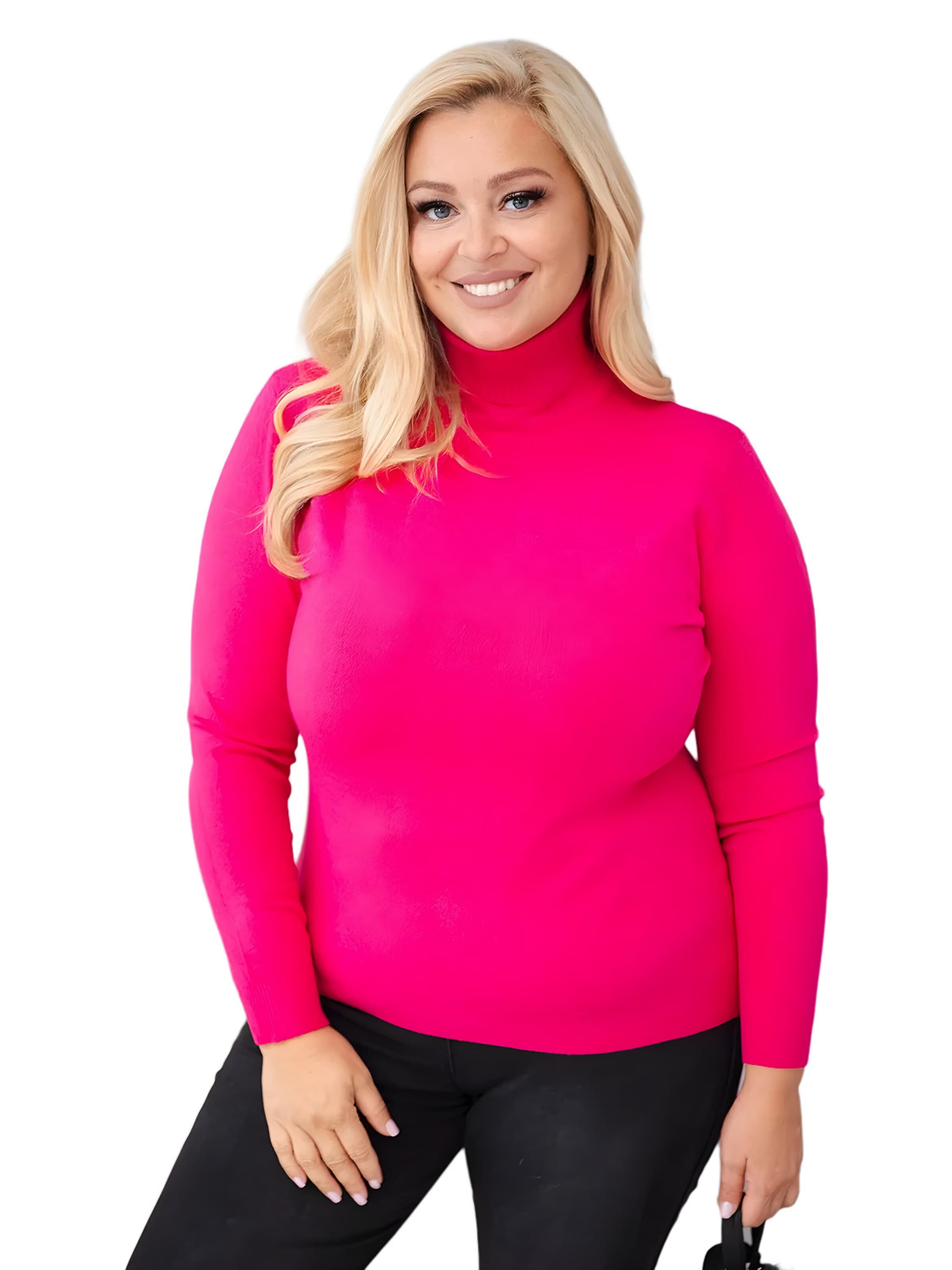 Lumera Pullover 'Velo'‌ in Pink: Vorderseite