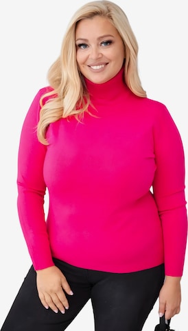 Lumera Pullover 'Velo' in Pink: Vorderseite