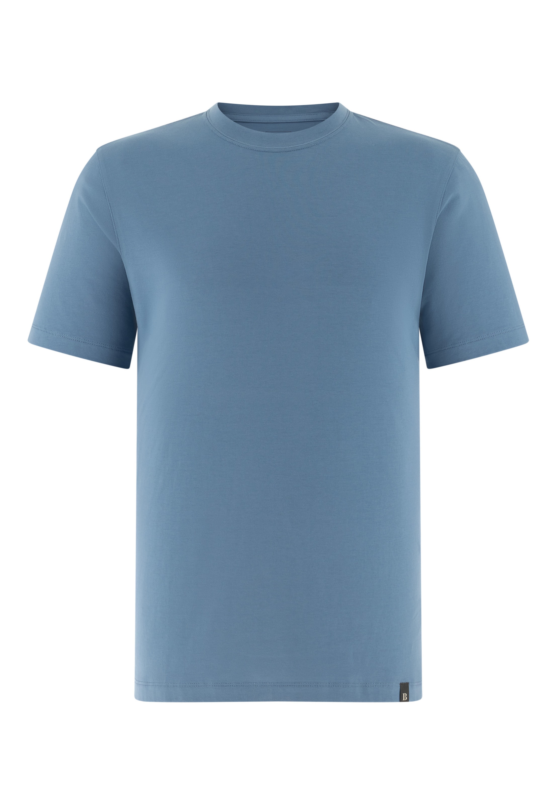 Tricou de la Boggi Milano pe albastru: față