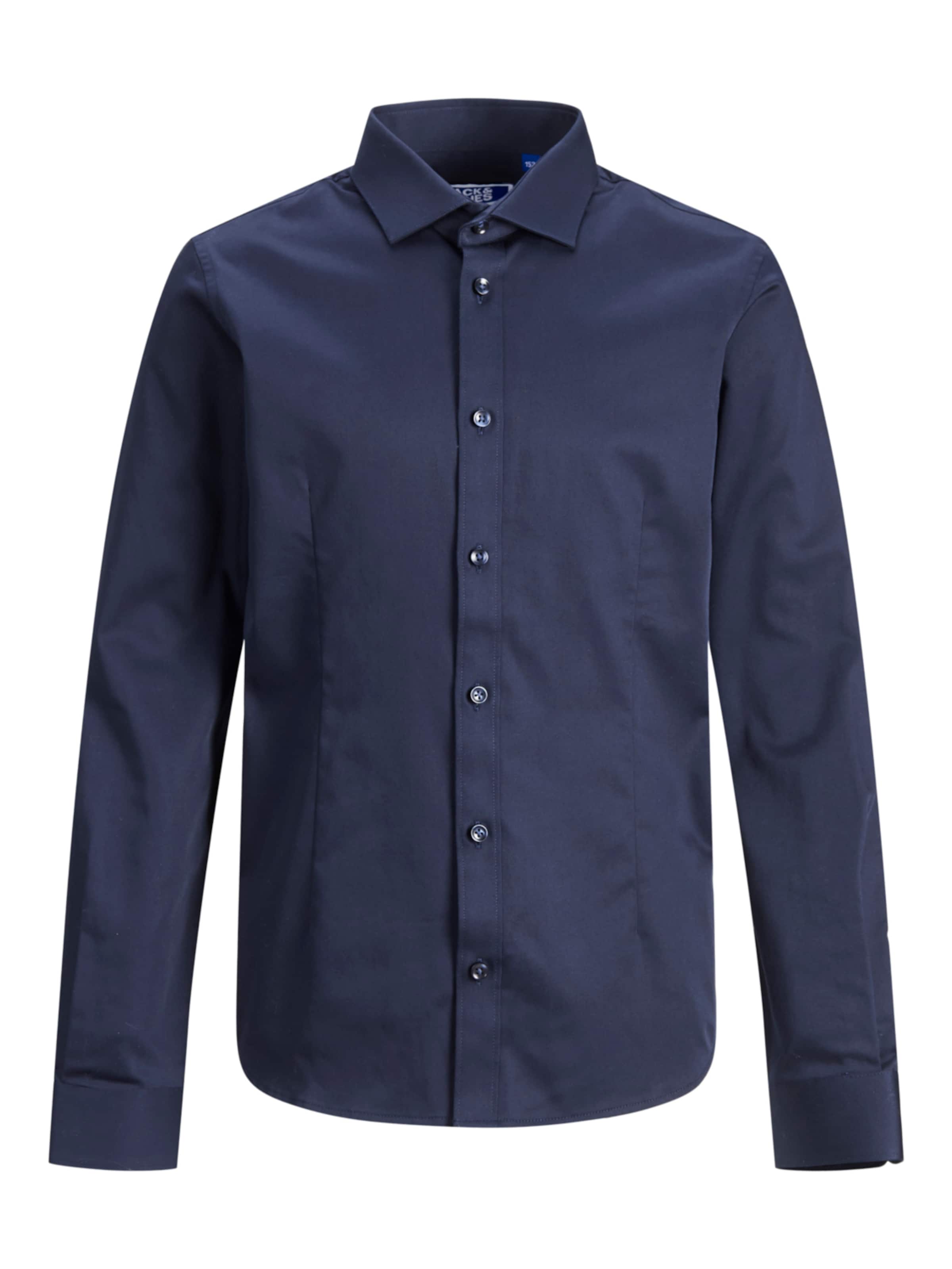 Jack & Jones Junior Button Up Shirt 'JPRPARMA' in Blue: front