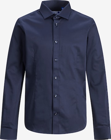 Jack & Jones Junior Button Up Shirt 'JPRPARMA' in Blue: front