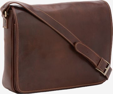 Viola Castellani Crossbody Bag in Brown: front