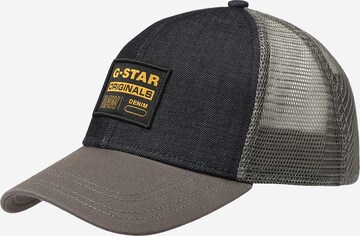 Șapcă de la G-Star RAW pe albastru: față