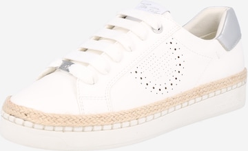 TOM TAILOR Sneakers in White: front