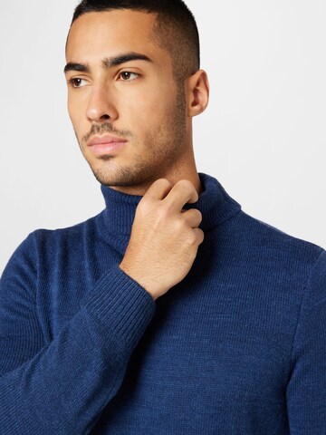 BLEND Pullover in Blau