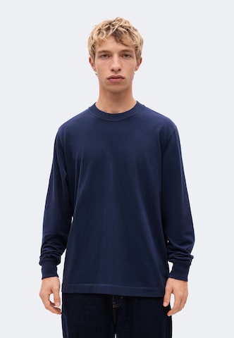 Tricou de la Abercrombie & Fitch pe albastru: față