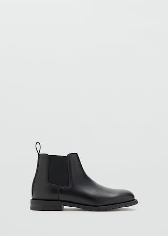 MANGO MAN Chelsea Boots in Black