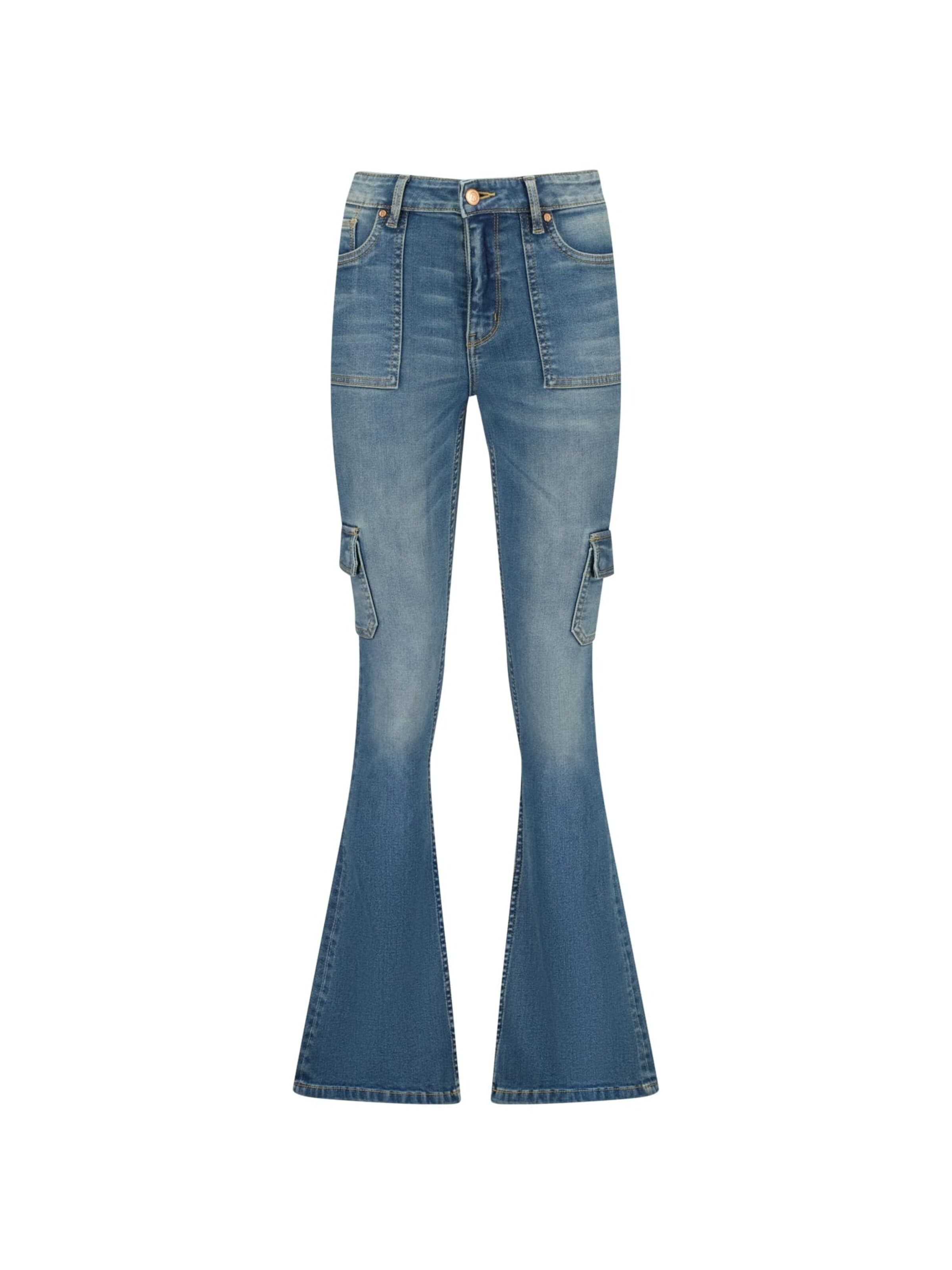Raizzed Baggy Jeans in Blauw: voorkant