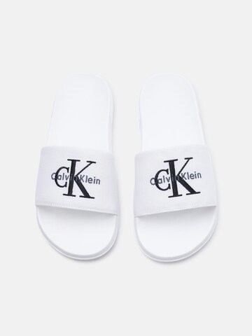 Calvin Klein Mules 'ESS' in White